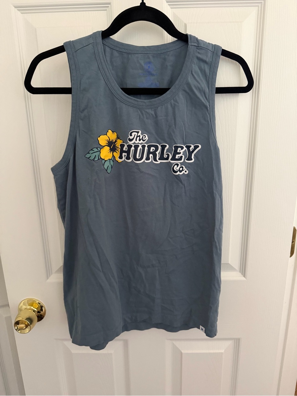Men's Blue Hurley Tank Top Size Small